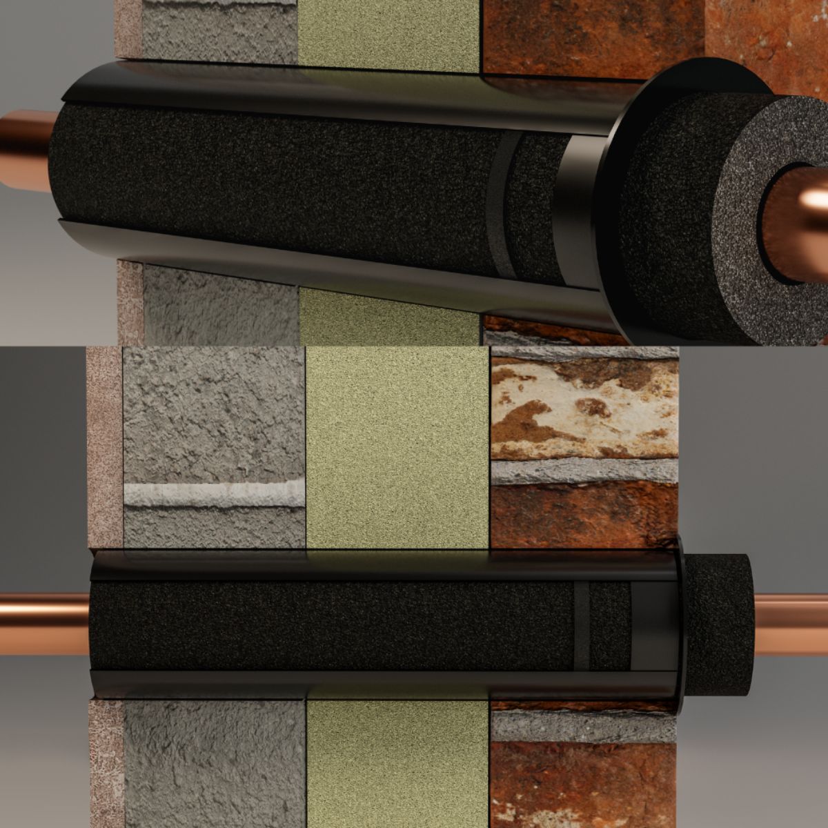 Primary Pro - 22mm / 28mm wall sleeve 1m