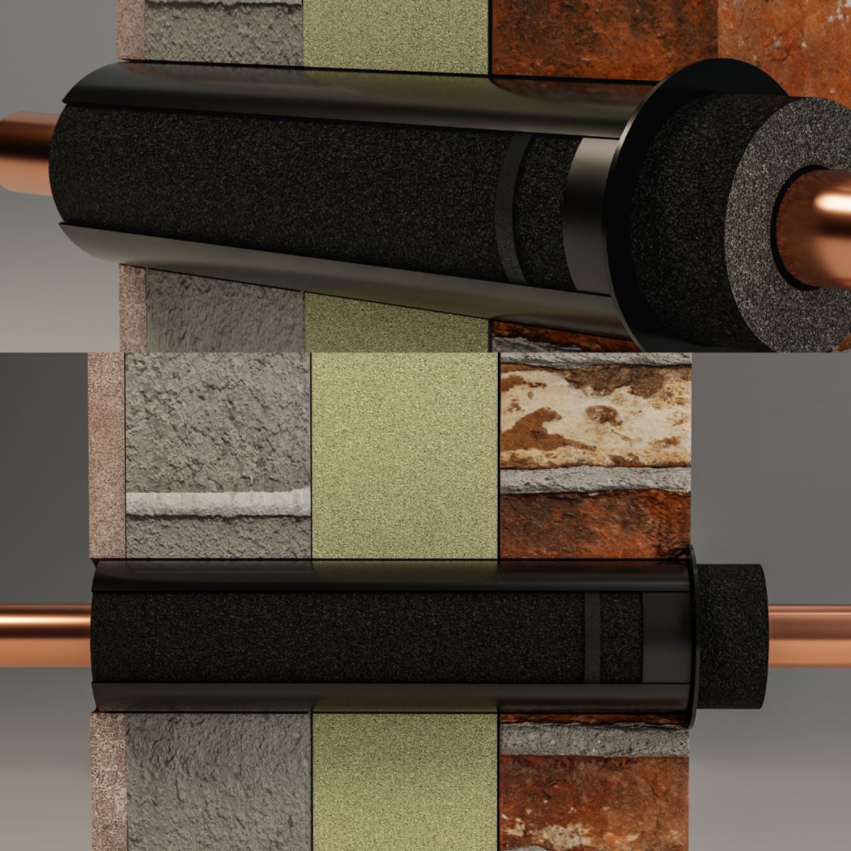 Primary Pro - 35mm wall sleeve 1m